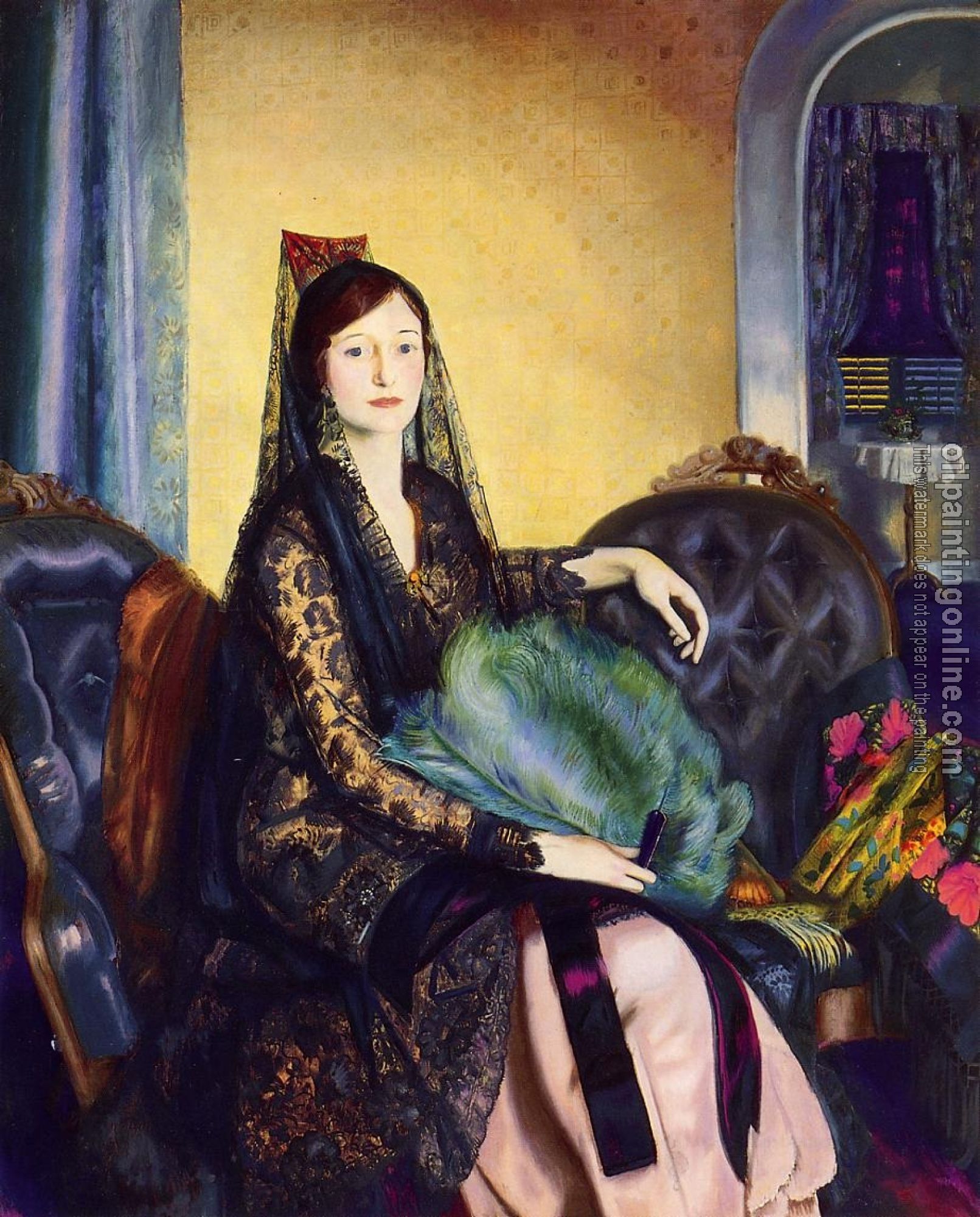Bellows, George - Portrait of Elizabeth Alexander